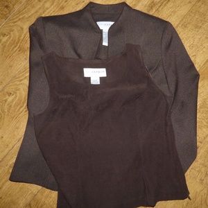 Sag Harbor Brown Jacket & Top, 8